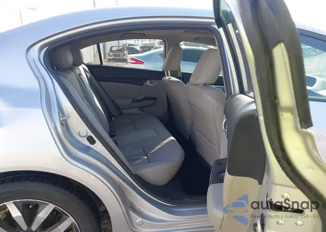 2015 Honda Civic Ex-L из США, поврежденный, VIN 2HGFB2F93FH504246